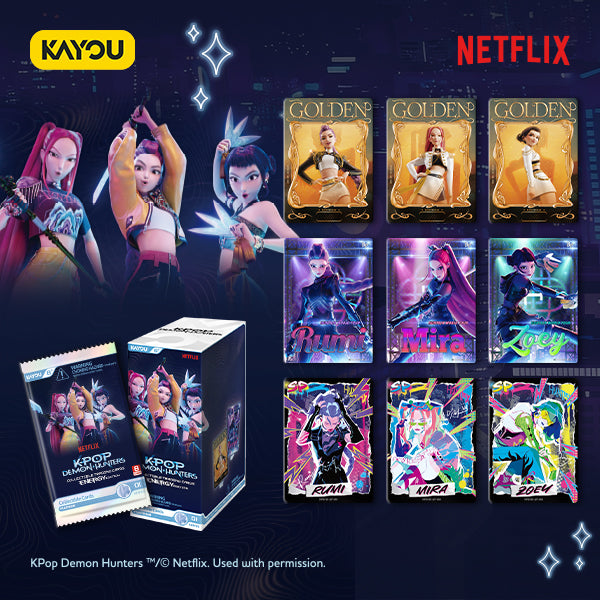 Kayou TCG: KPOP Demon Hunters - Series 1 - World Tour Energy Edition - 12 Packs Card Game Kayou