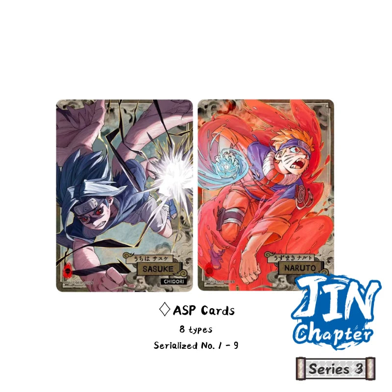 Kayou TCG: Naruto - Chapter Jin Series 3 Collector Box (5 Packs)