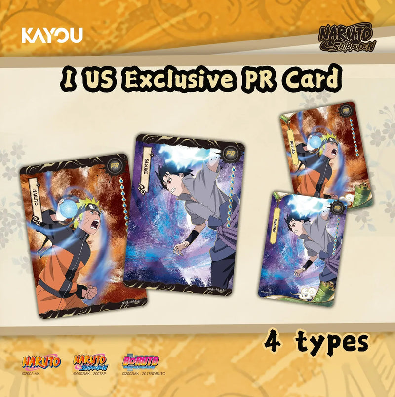 Kayou TCG: Naruto Smriti Ninja Age Premium Collector Box - 16 Packs