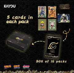 Kayou TCG: Naruto Smriti Ninja Age Premium Collector Box - 16 Packs