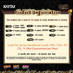 Kayou TCG: Naruto Smriti Ninja Age Premium Collector Box - 16 Packs