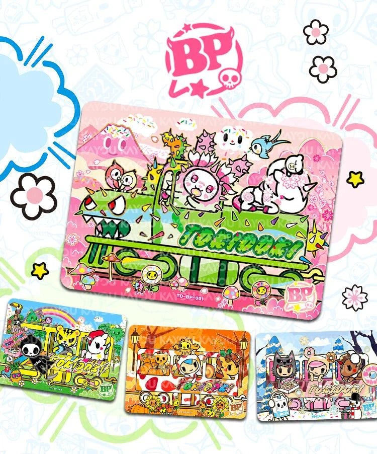 Kayou TCG: Tokidoki Wonder Voyage Roaming Edition Collectable Card Booster Box - 12 Packs Card Game Kayou