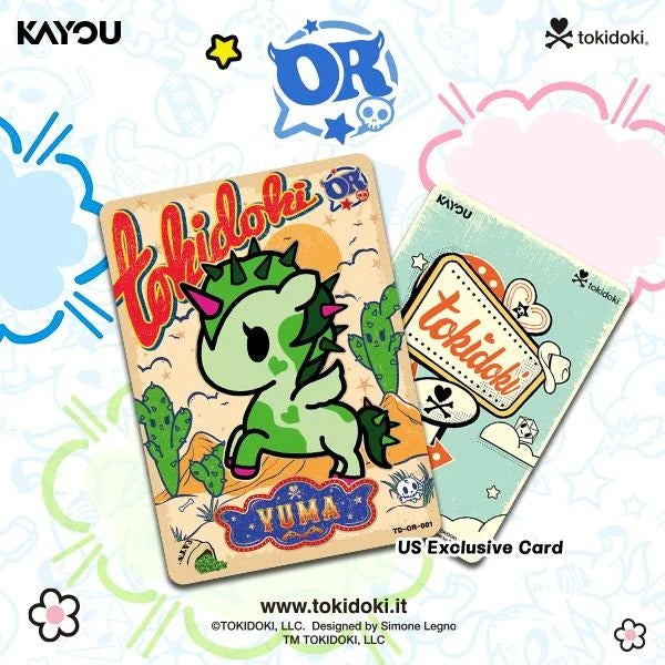 Kayou TCG: Tokidoki Wonder Voyage Roaming Edition Collectable Card Booster Box - 12 Packs Card Game Kayou