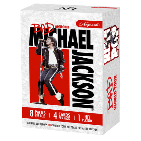 Keepsake: Michael Jackson Bad World Tour Premiere Blaster Box Trading Cards Keepsake