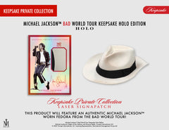 Keepsake: Michael Jackson Bad World Tour Premiere HOLO Breaker Box Trading Cards Keepsake