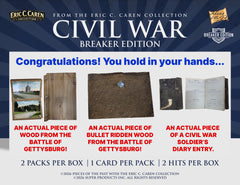 Keepsake: Pieces of the Past: Caren's Cuts Civil War Edition Booster Box