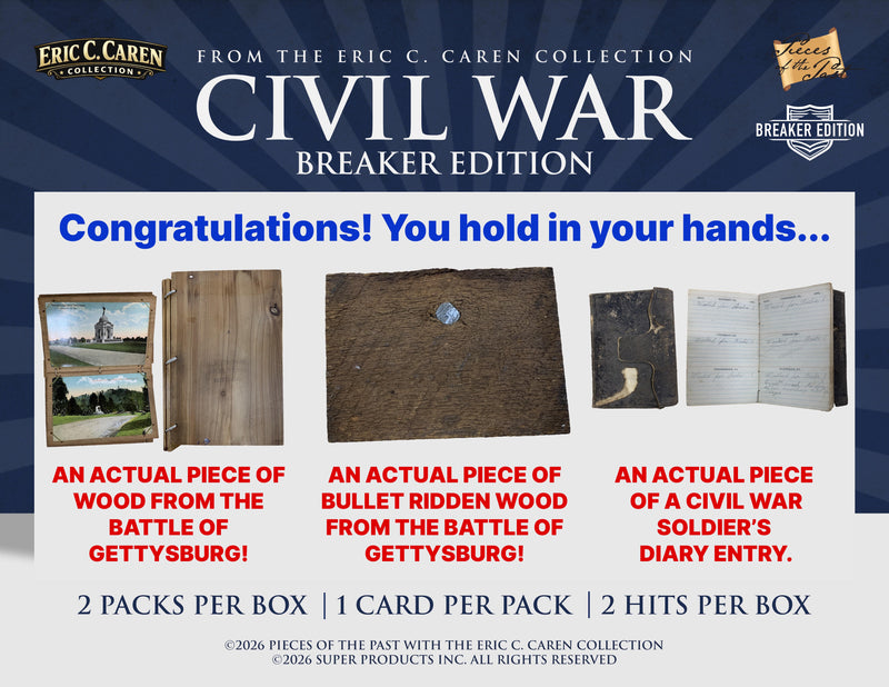 Keepsake: Pieces of the Past: Caren's Cuts Civil War Edition Booster Box