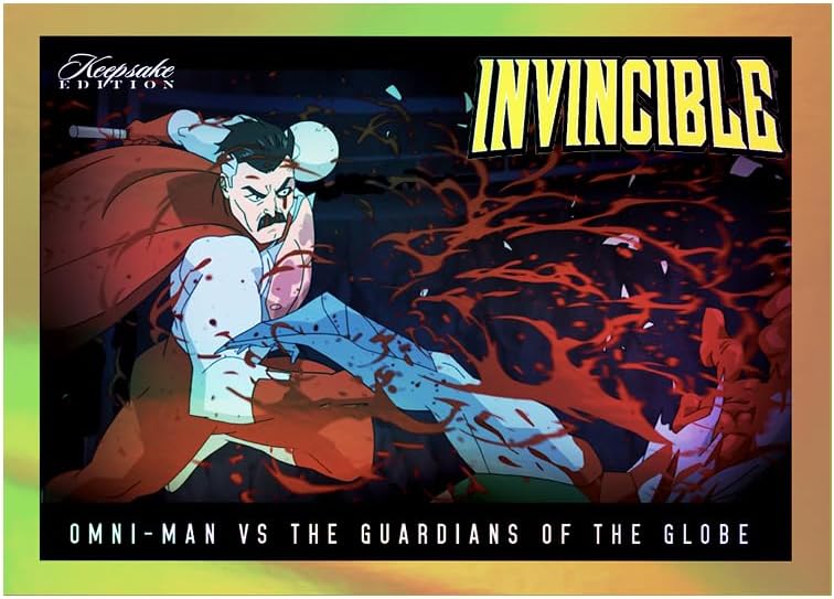 Keepsake: Invincible Season 1- Holo Hobby Box (12 Packs) Trading Cards Keepsake