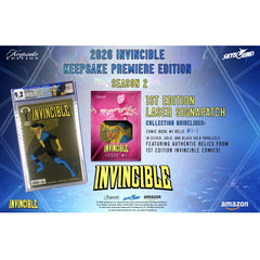 Keepsake: Invincible Season 2 Premiere Breakers Box Trading Cards Keepsake