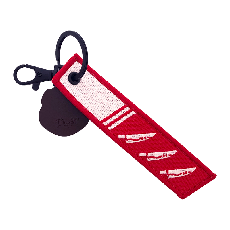 "Will Cut You" Puglie Keytag Accessory Puglie Mart