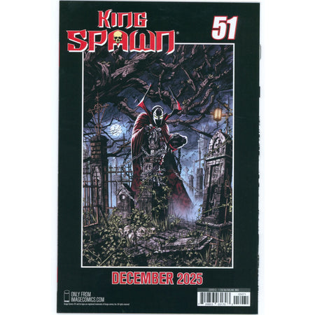 King Spawn: #50 [Todd McFarlane Signed B&W CVR G - 1:250] 2025 Comics Image Comics