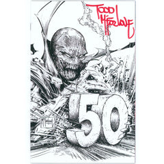 King Spawn: #50 [Todd McFarlane Signed B&W CVR G - 1:250] 2025 Comics Image Comics