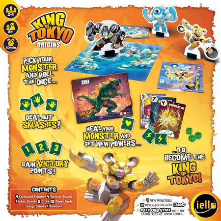 King of Tokyo: Origins Board Game IELLO