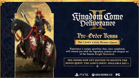 Kingdom Come: Deliverance II (2) - Gold Edition [PlayStation 5] PlayStation 5 Video Game Deep Silver   