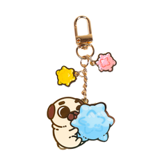 Puglie: Reach for The Stars "Stay Gold" Keychain Accessory Puglie