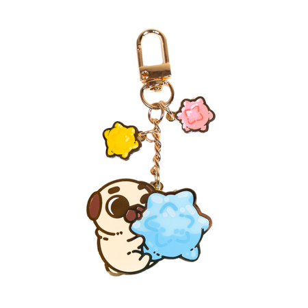 Reach for The Stars "Stay Gold" Keychain Accessory Puglie Mart