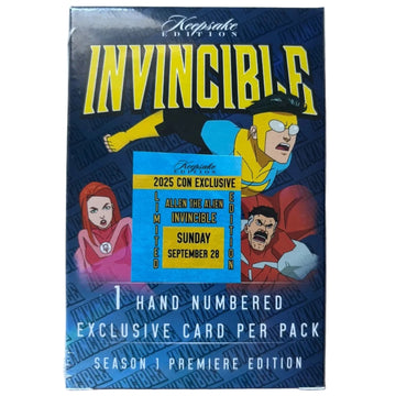 LACC 2025: Invincible Season 1 Keepsake Premiere Edition Sunday Exclusive - Allen the Alien Invincible - 1 Card Memorabilia Keepsake