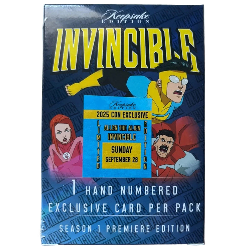 LACC 2025: Invincible Season 1 Keepsake Premiere Edition Sunday Exclusive - Allen the Alien Invincible - 1 Card Memorabilia Keepsake