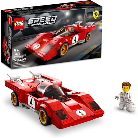 LEGO Speed Champions: 1970 Ferrari 512 M - 291 Piece Building Kit [LEGO, #76906] LEGO LEGO