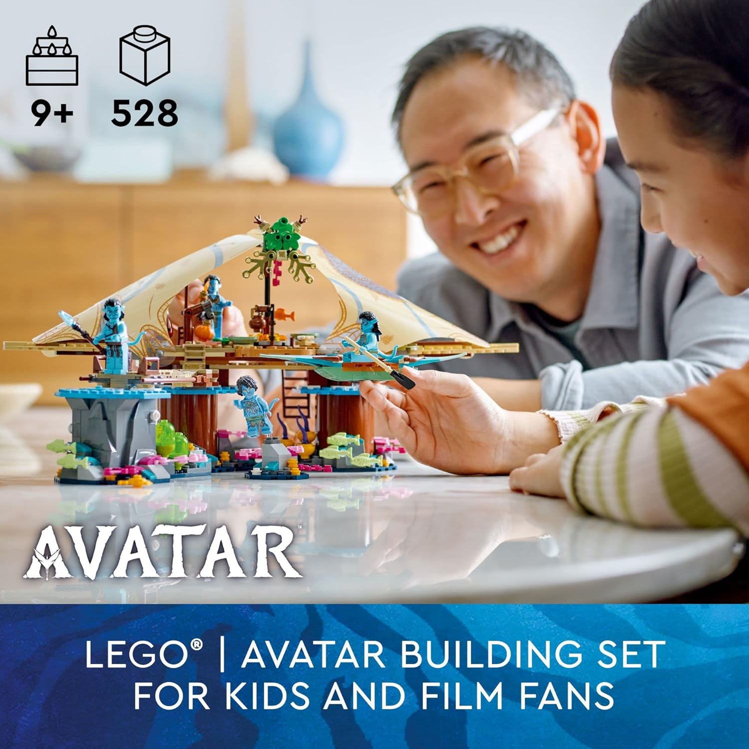 Avatar Metkayina Reef Home on sale 75578 Building Toy Set