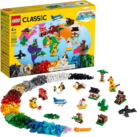 LEGO: Classic Around the World - 950 Piece Building Kit [LEGO, #11015] LEGO LEGO   