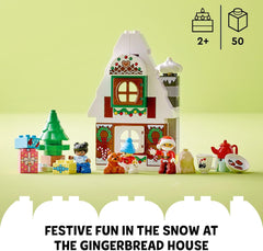 LEGO Duplo: Santa's Gingerbread House - 50 Piece Building Set  [LEGO, #10976] LEGO LEGO   