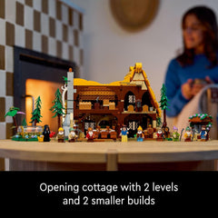 LEGO Disney: Snow White and The Seven Dwarfs’ Cottage - 2229 Piece Building Set [LEGO, #43242] LEGO LEGO   