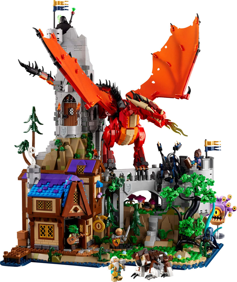 LEGO Dungeons & Dragons: Red Dragon's Tale - 3745 Piece Building Kit [LEGO, #21348] LEGO LEGO   