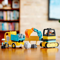 LEGO Duplo: Truck and Tracked Excavator - 20pcs [LEGO, #10931] LEGO LEGO