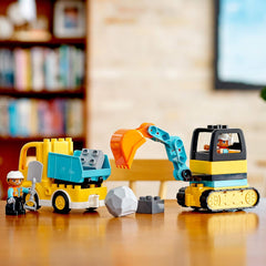 LEGO Duplo: Truck and Tracked Excavator - 20pcs [LEGO, #10931] LEGO LEGO
