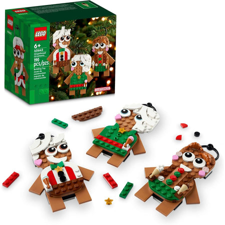 LEGO: Gingerbread Ornaments - 190 Piece Building Set [LEGO, #40642] LEGO LEGO   