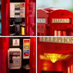 Ideas: Red London Telephone Box - 1460pcs [LEGO, #21347] LEGO LEGO