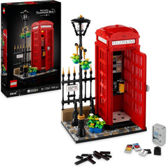 Ideas: Red London Telephone Box - 1460pcs [LEGO, #21347] LEGO LEGO