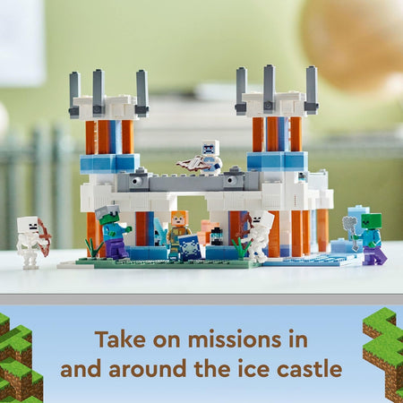 LEGO Minecraft: The Ice Castle - 499 Piece Building Set [LEGO, #21186] LEGO LEGO   