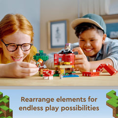 LEGO: Minecraft The Mushroom House - 272 Piece Building Kit [LEGO, #21179] LEGO LEGO