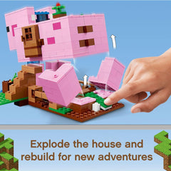 LEGO Minecraft: The Pig House - 490 Piece Building Set [LEGO, #21170] LEGO LEGO   