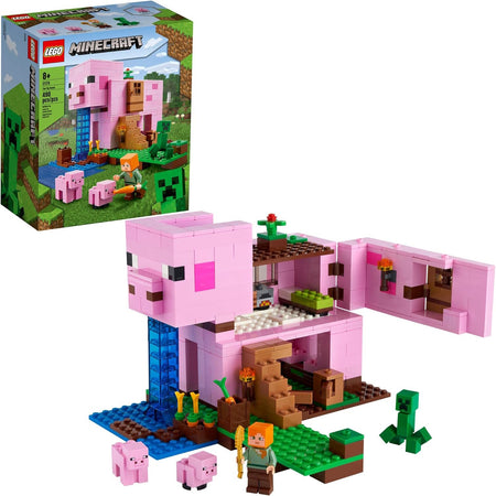 LEGO Minecraft: The Pig House - 490 Piece Building Set [LEGO, #21170] LEGO LEGO   