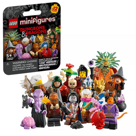LEGO Minifigures: Dungeons and Dragons Collectible Toy Pack - 9 Piece Building Kit [LEGO, #71047] LEGO LEGO