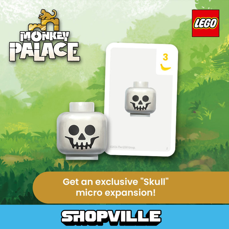 Monkey Palace: Lego Skull Micro Expansion [Board Game Expansion] Board Game Asmodee   