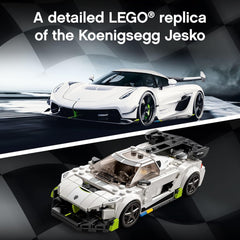 LEGO Speed Champions: Koenigsegg Jesko - 280 Piece Building Set [LEGO, #76900] LEGO LEGO   