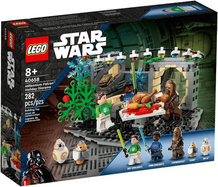 LEGO: Star Wars Millennium Falcon Holiday Diorama - 282 Piece Building Kit [LEGO, #40658] LEGO LEGO   