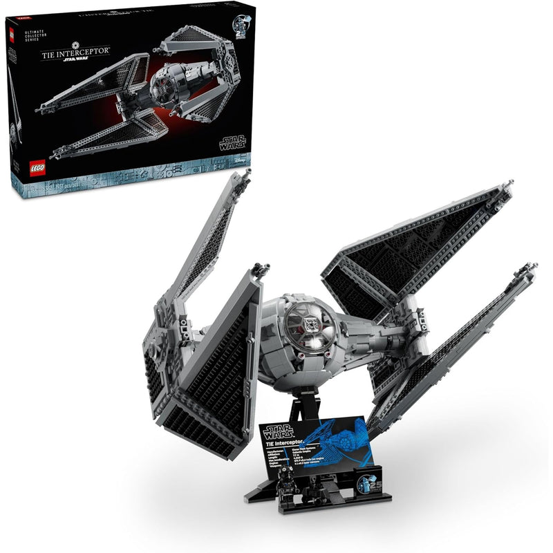 LEGO Star Wars TIE Interceptor - 1931 Piece Building Kit [LEGO, #75382] LEGO LEGO   
