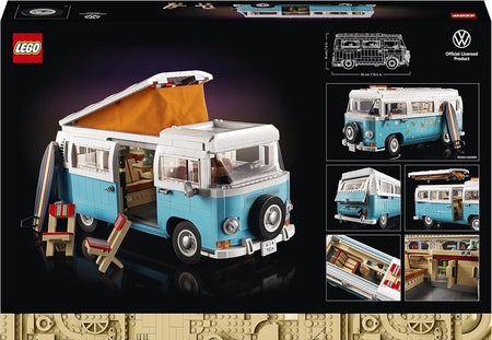 LEGO: T2 Camper Van - 2205 Piece Building Kit [LEGO, #10279] LEGO LEGO   