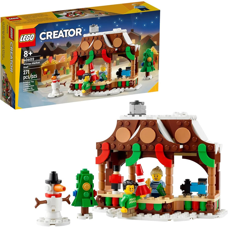 LEGO: Winter Market Stall - 271 Piece Building Kit [LEGO, #40602] LEGO LEGO   