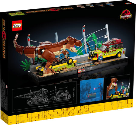 LEGO Jurassic Park: T. Rex Breakout - 1212 Piece Building Kit [LEGO, #76956] LEGO LEGO   