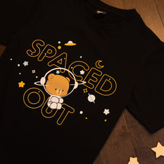 Spaced Out T-shirt T-Shirts Milk Mocha Bear