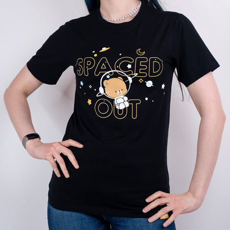 Spaced Out T-shirt T-Shirts Milk Mocha Bear