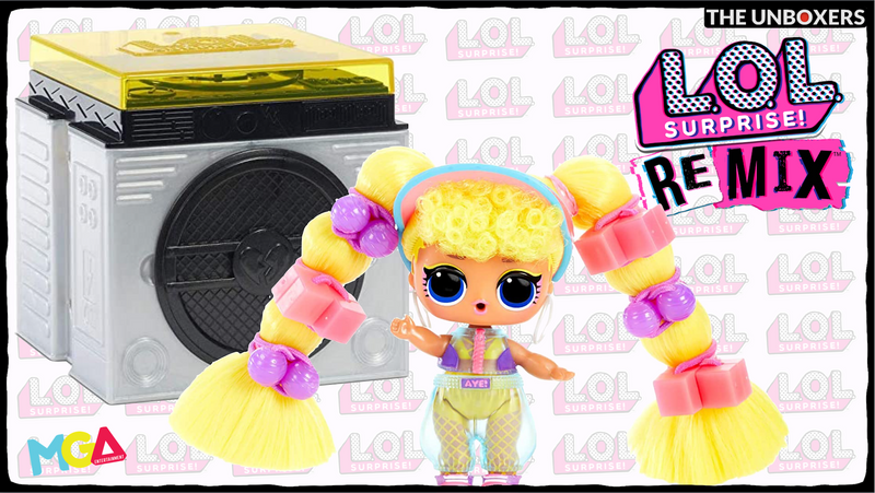 LOL Surprise Remix Hair Flip Dolls - 15 Surprises with Hair Reveal & Music - One Random Box Toys & Games LoL Surprise   