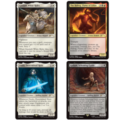 Magic the Gathering TCG: Tales of Middle Earth Costco Promo Set - Gandalf/Frodo/Balrog/Gollum Card Game Wizards of the Coast
