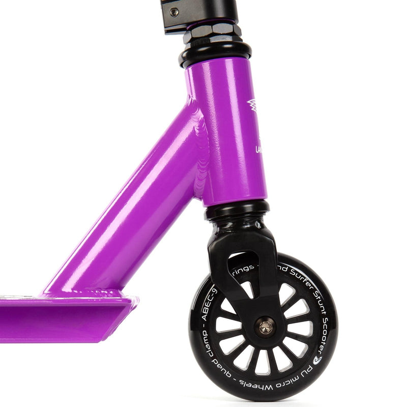 Land Surfer Stunt Scooter - Purple Skull Toys & Games Land Surfer